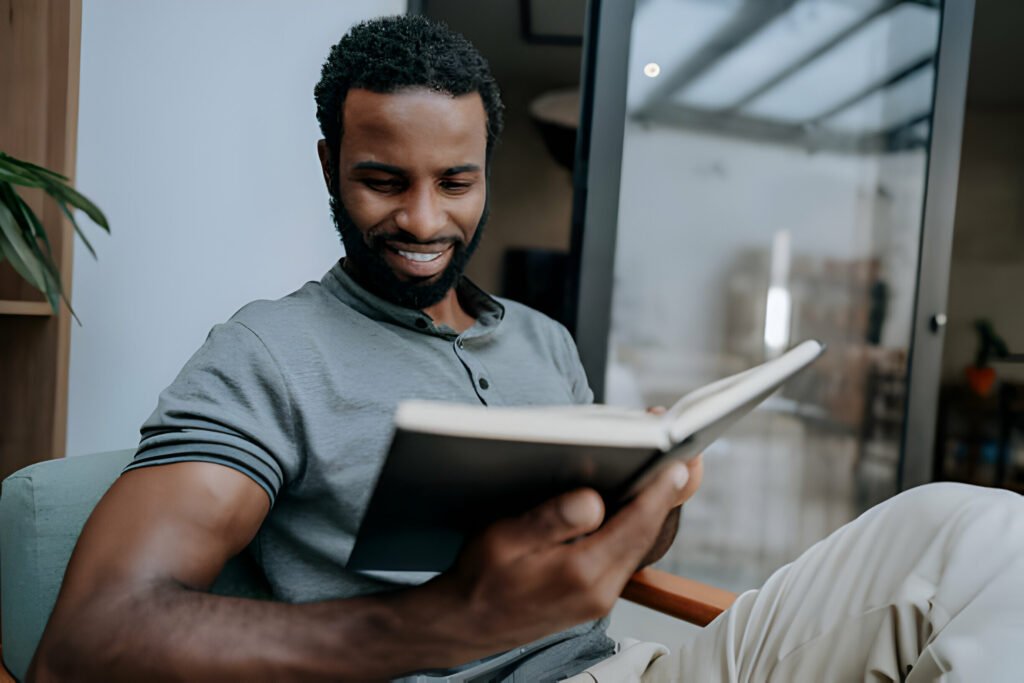 Young Pastor Studying